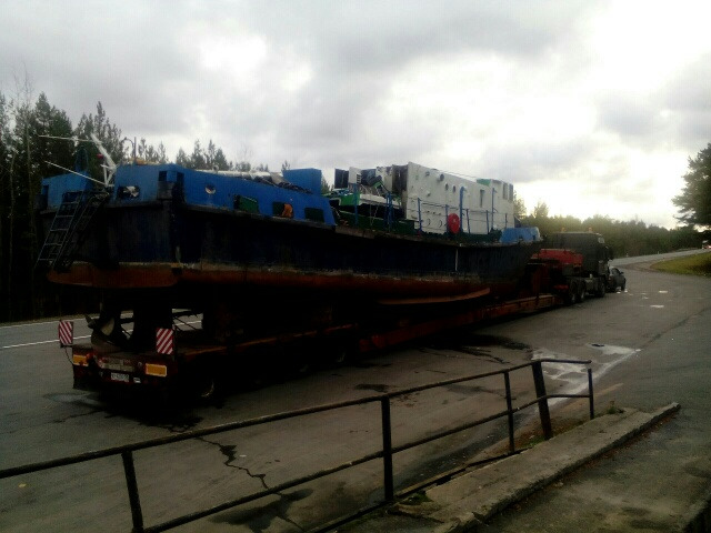  Перевозка водолазного катера Акванавт из Санкт-Петербурга в Азов