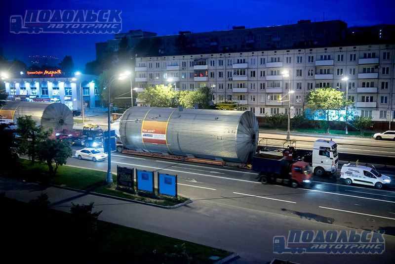 перевозка цистерн с завода Efes по маршруту Москва - Ульяновск