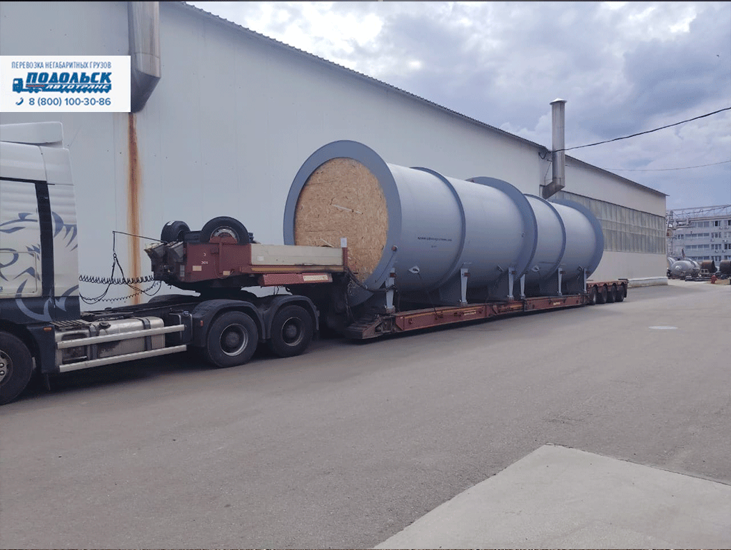 Перевозка газоходов из Тамбовской области в Курскую область