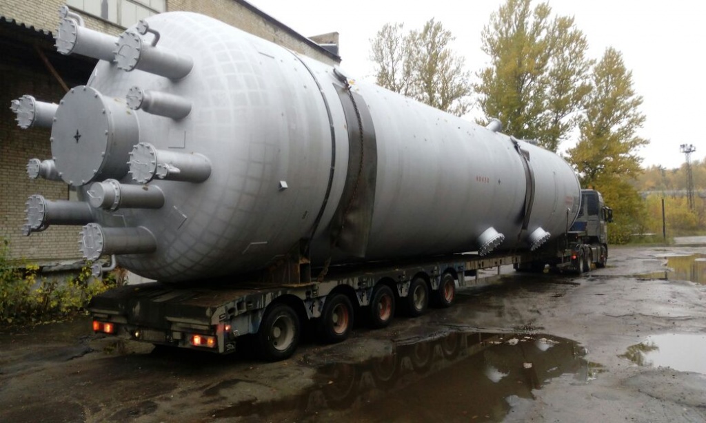 перевозка резервуара хранения жидкого газа ПодольскАвтоТранс