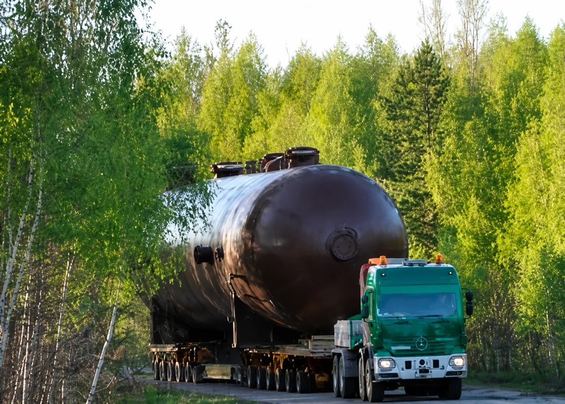 Перевозка негабаритных грузов